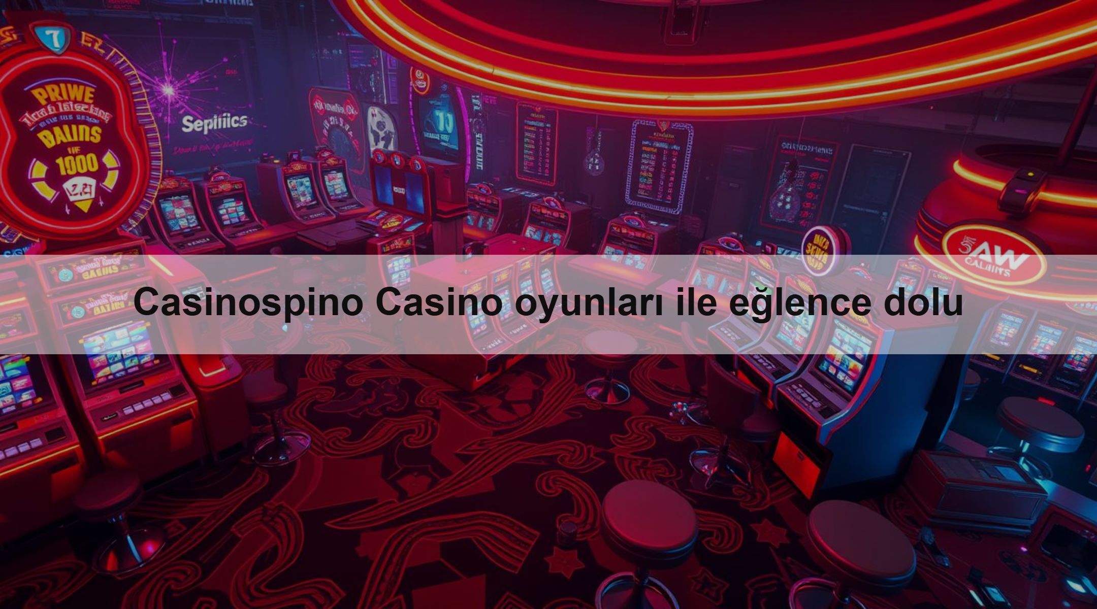 Casinospino Casino oyunları ile eğlence dolu