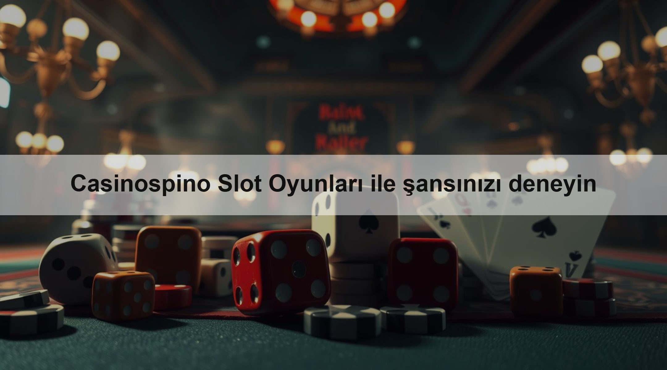 Casinospino Slot Oyunları ile şansınızı deneyin